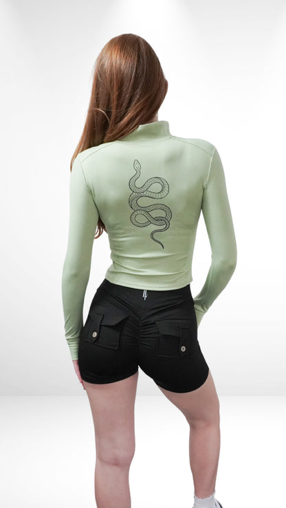 Jacke - Pistacchio Cobra